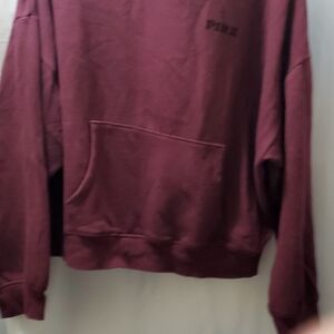 PINK Victoria's Secret Maroon Hoodie